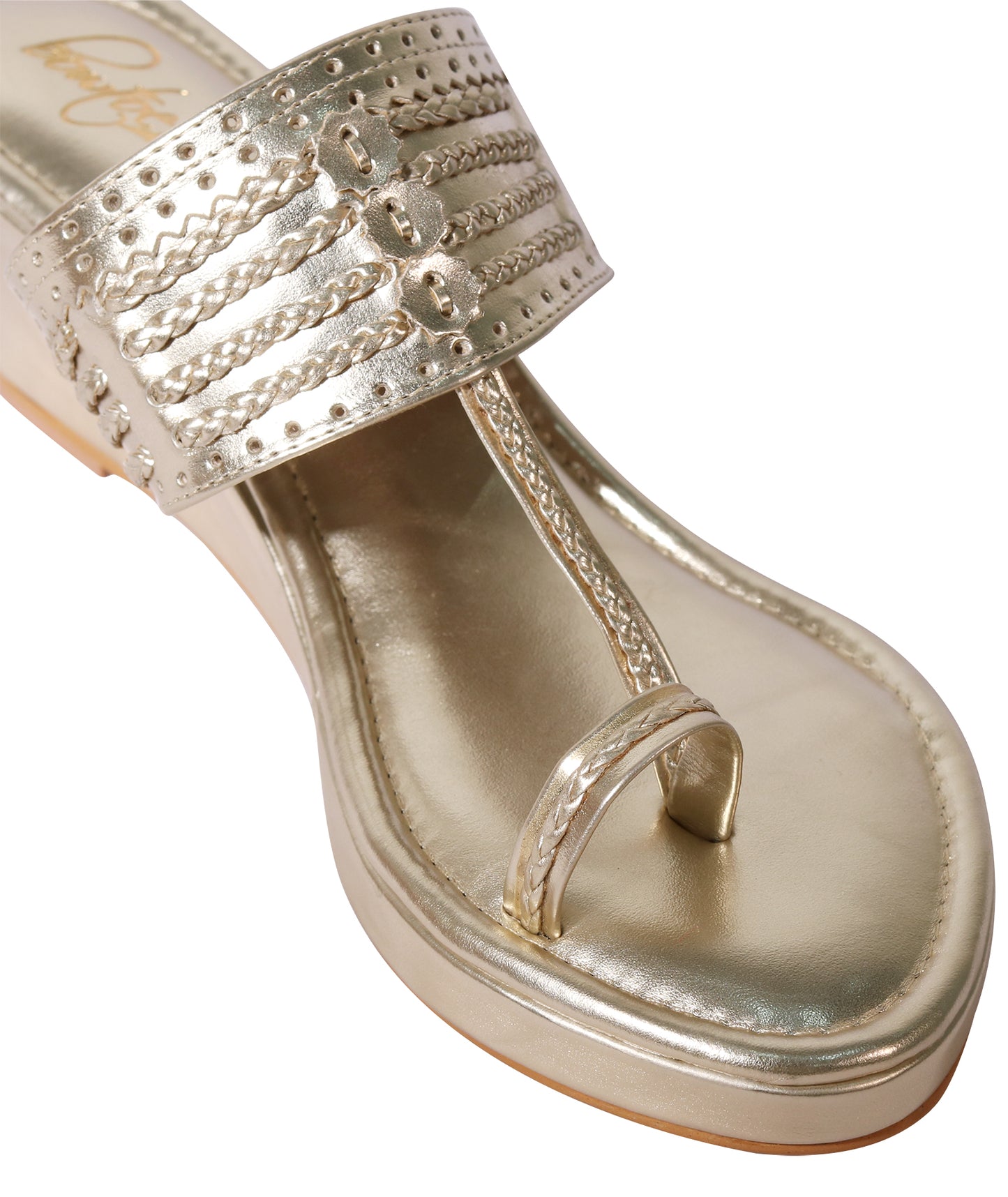 Kolha Wedges - Gold