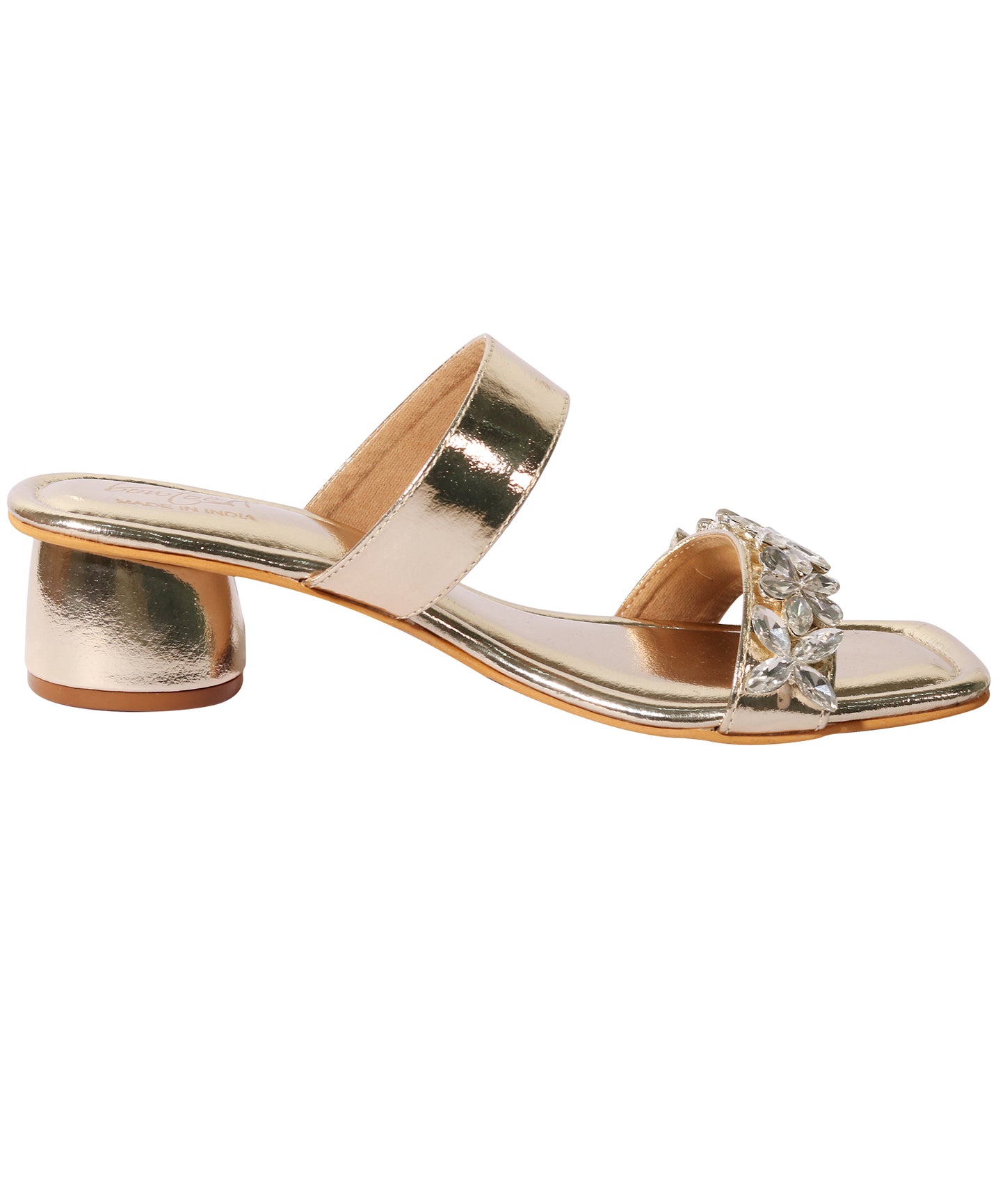 Flower Banded Heels