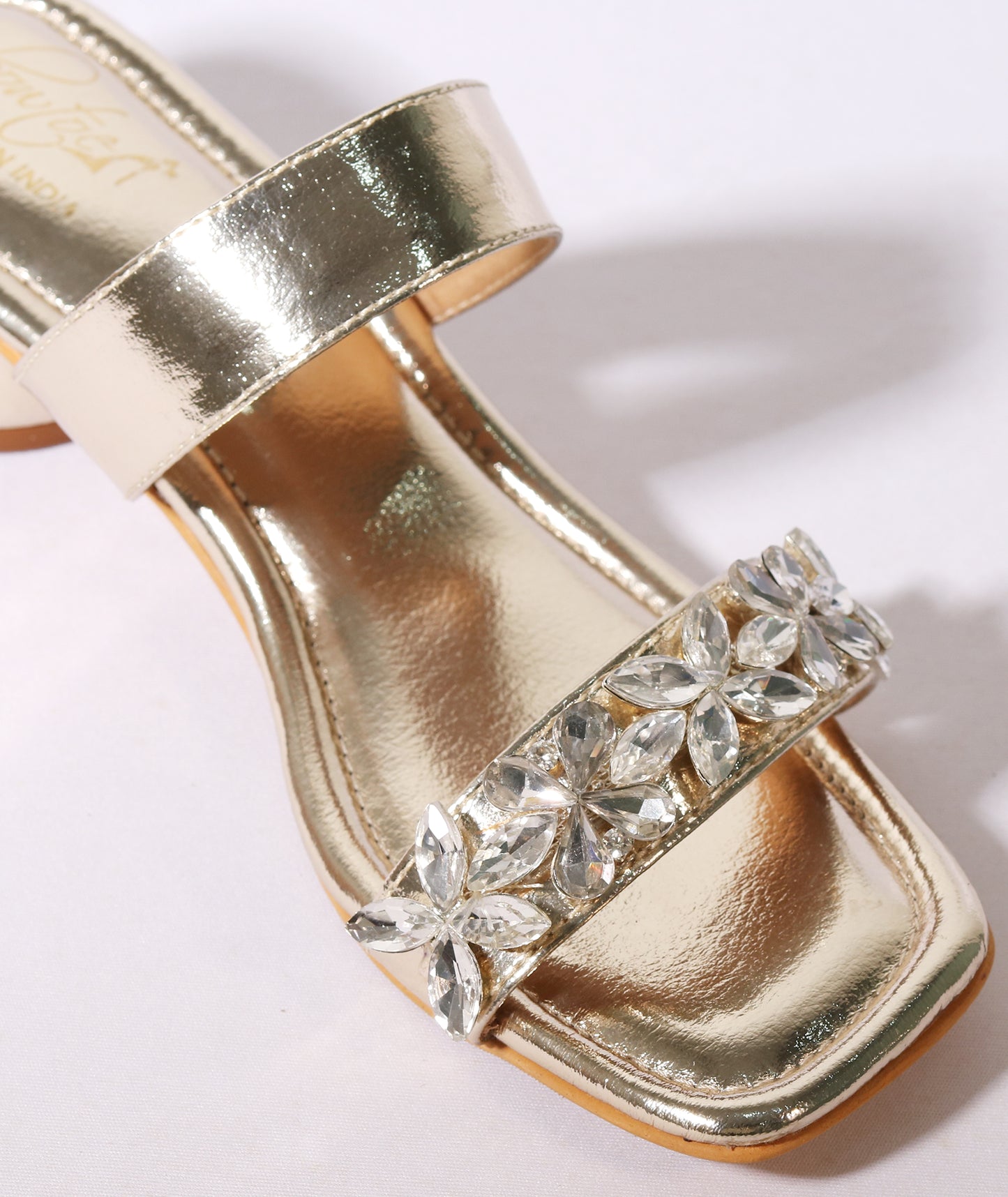 Flower Banded Heels