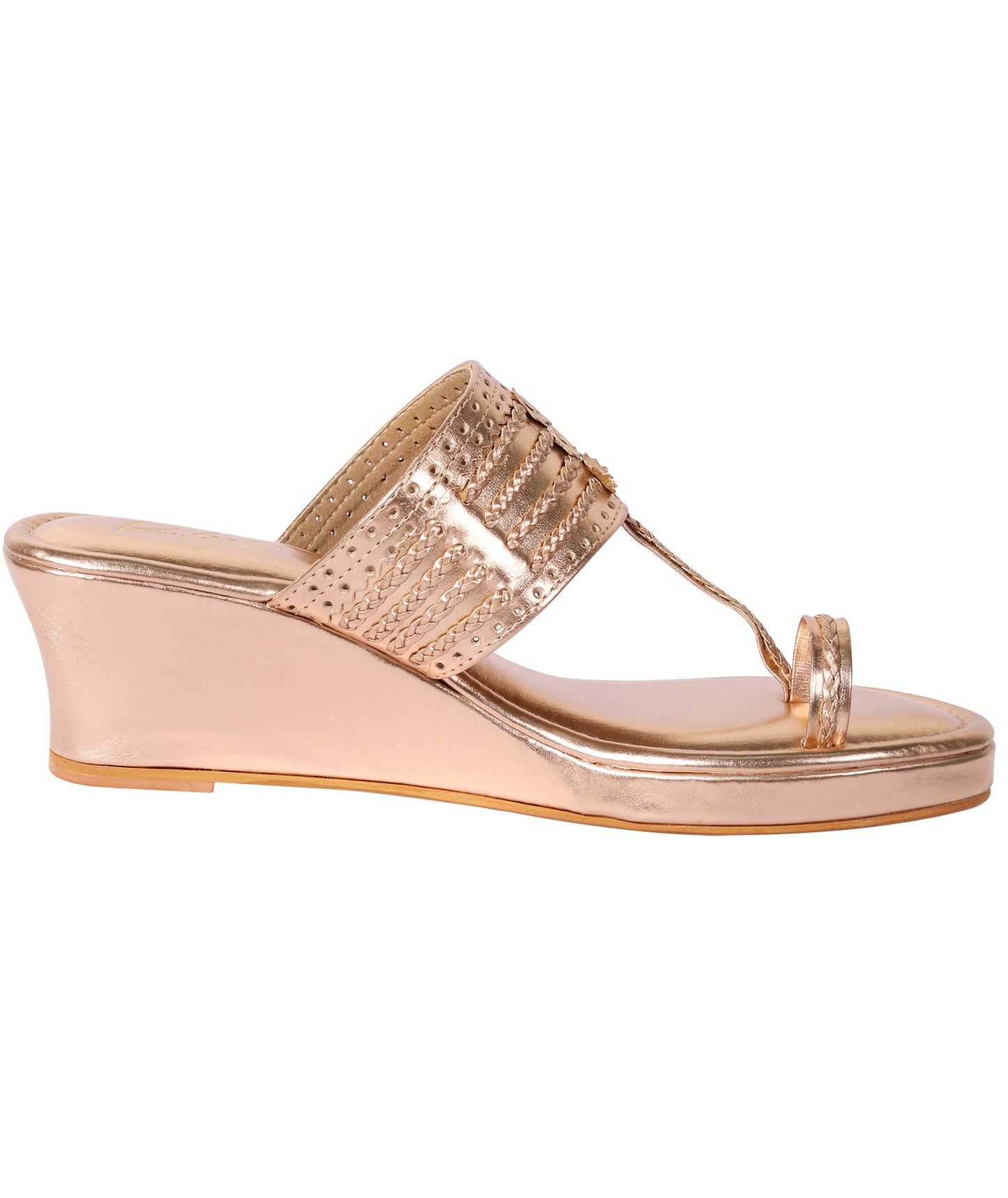 Kolha Wedges - Rose Gold