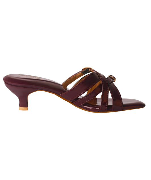 Muse Heels - Maroon