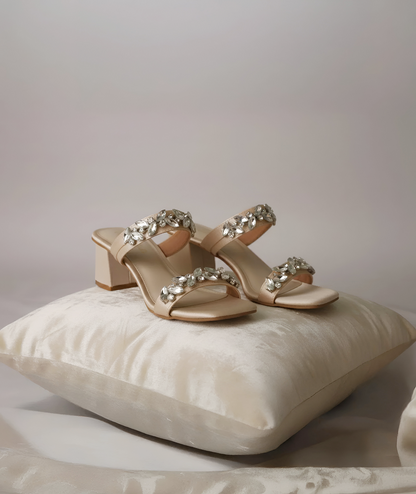 Flower Banded - Rose Gold