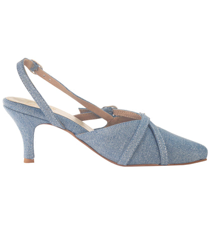 Donna Heels - Denim