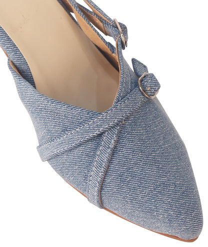 Donna Heels - Denim
