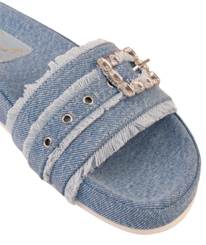 Daze Flats - Denim