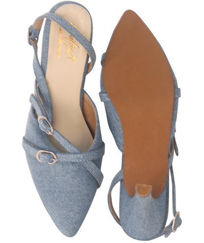 Donna Heels - Denim