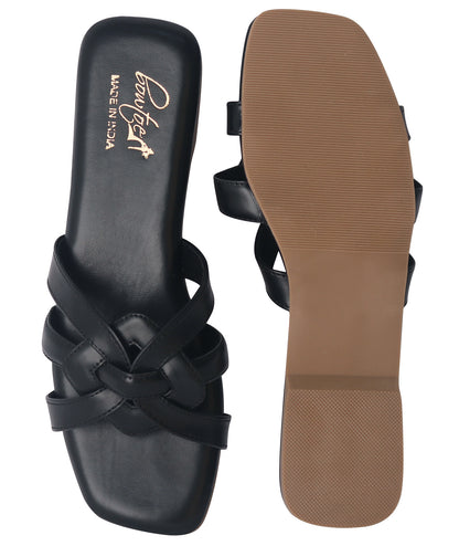 Milo Flats - Black