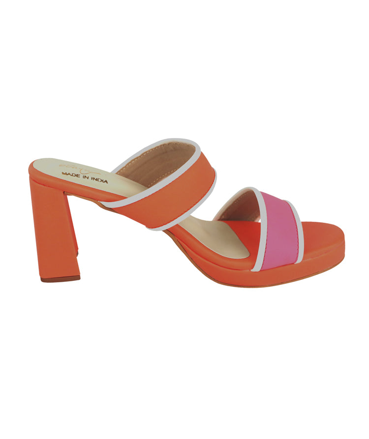 Bella Heels - Orange