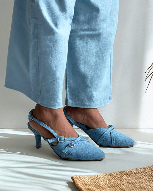 Donna Heels - Denim