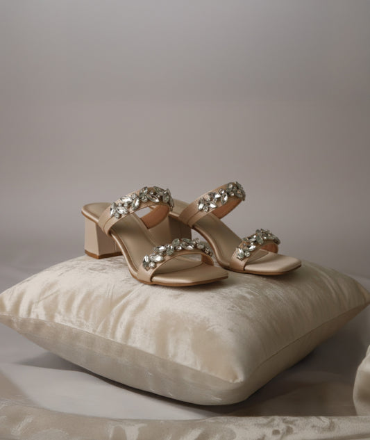 Flower Banded - Rose Gold