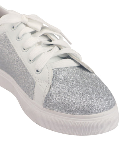 Glitterati Sneakers - Silver