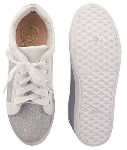 Glitterati Sneakers - Silver