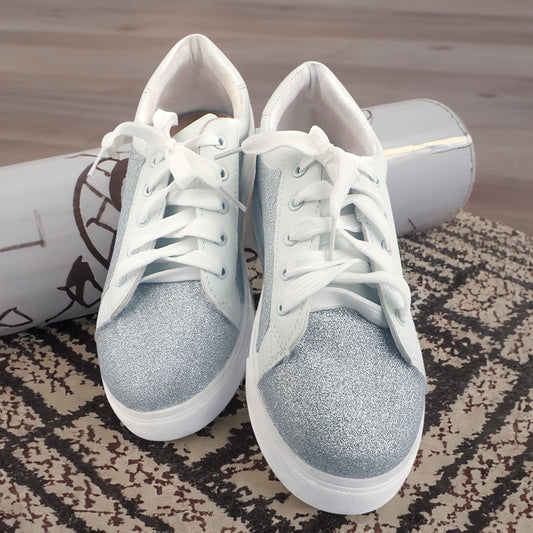 Glitterati Sneakers - Silver