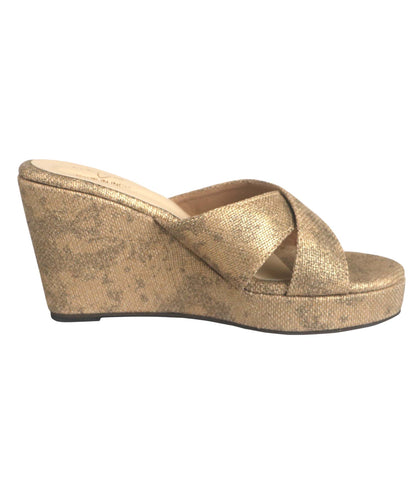 Gold Cross Wedges