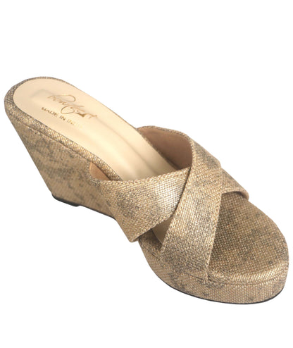 Gold Cross Wedges