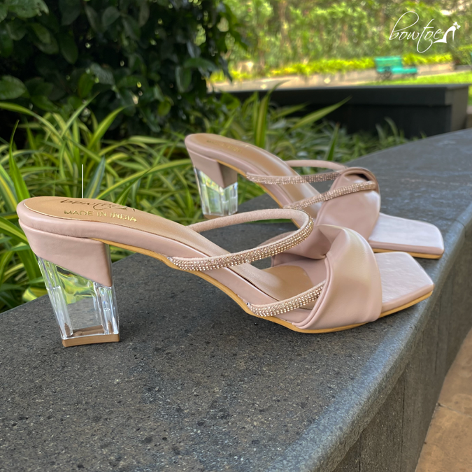 Greek Heels - Blush