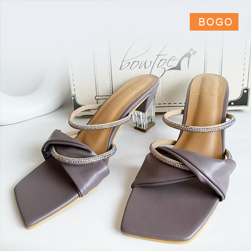 Greek Heels - Heather