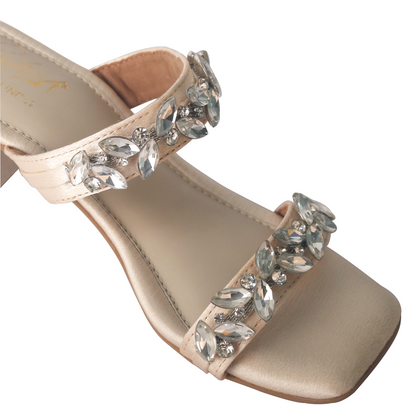 Flower Banded - Rose Gold