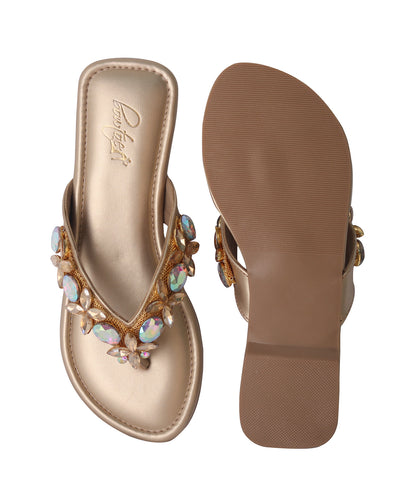 Crystal Flats - Gold