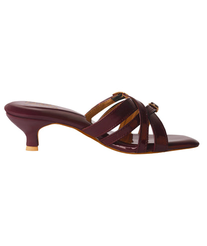 Muse Heels - Maroon