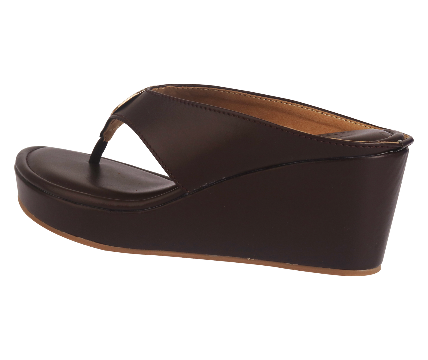 Luxe Wedges - Brown