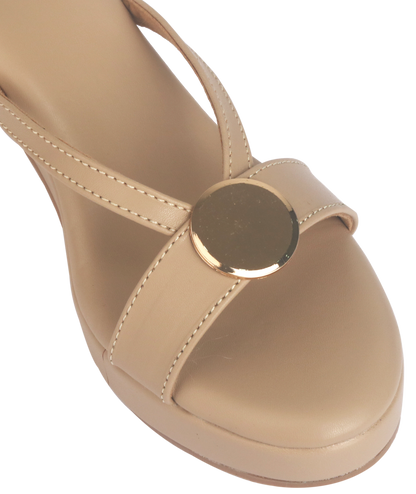 Luxe Heels - Nude