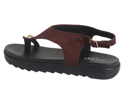 Sia Flats - Maroon