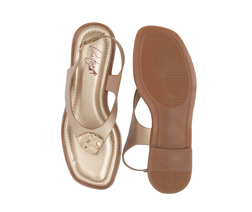 Sia Flats - Rose Gold