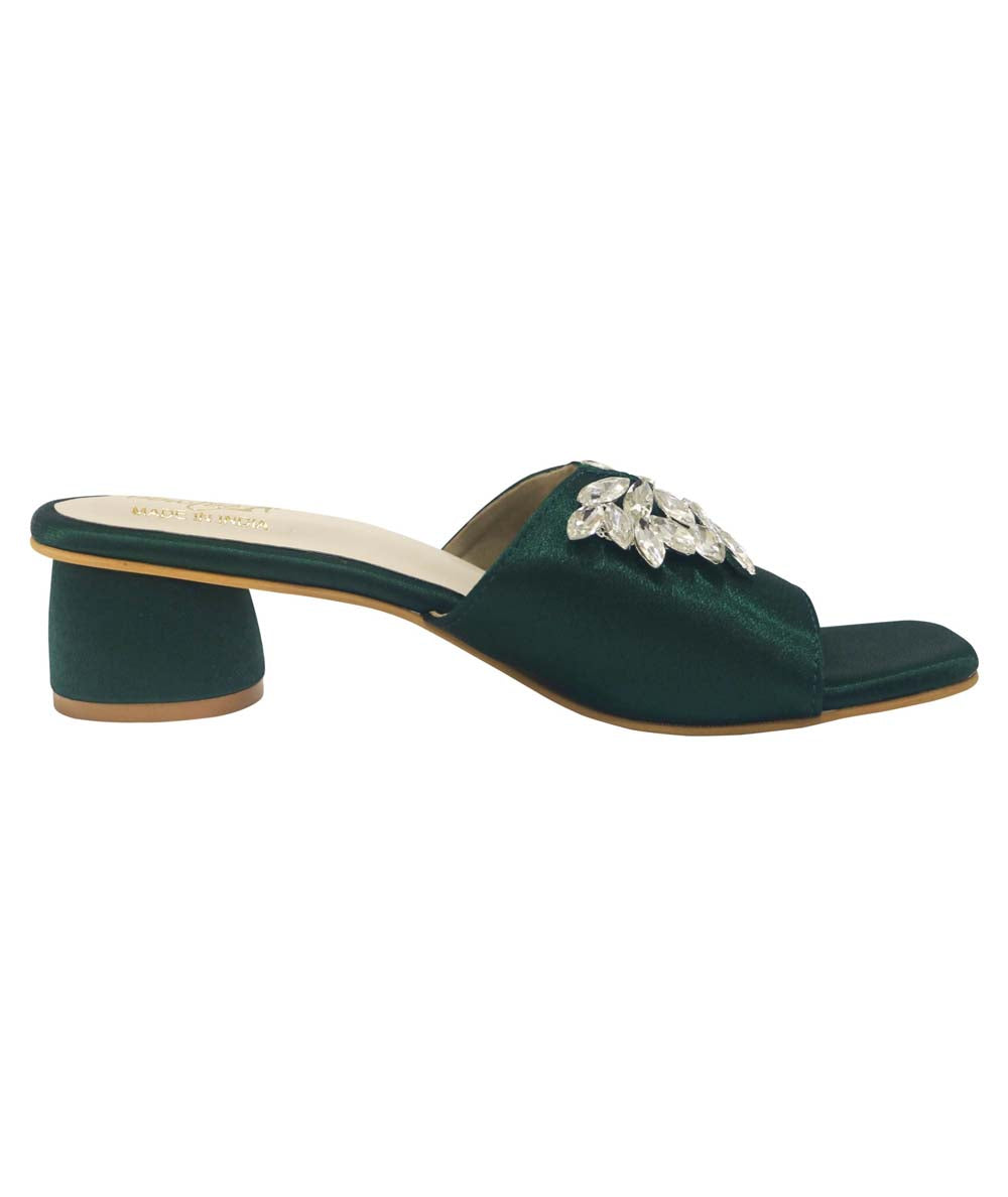 Kara Heels - Green