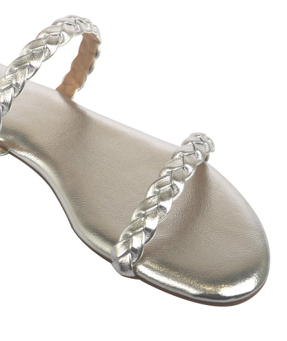 Mermaid Flats - Silver