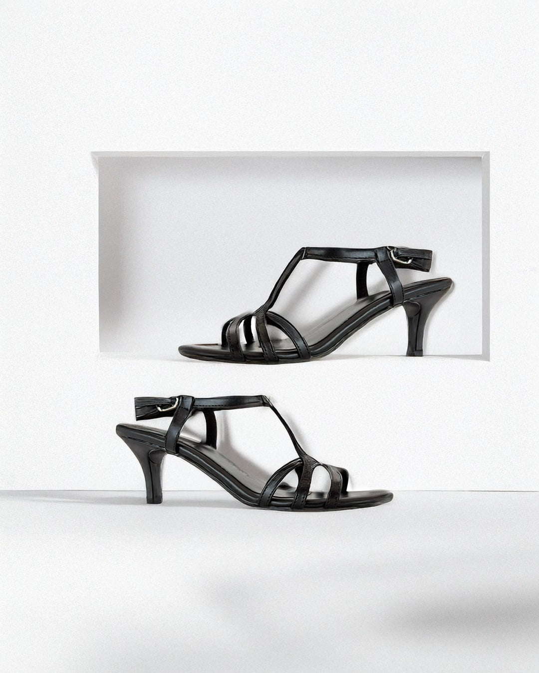 French Heel - Black