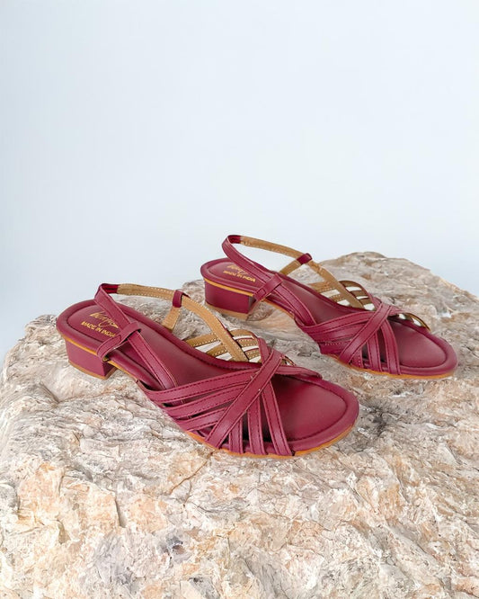 Sling Flats - Maroon