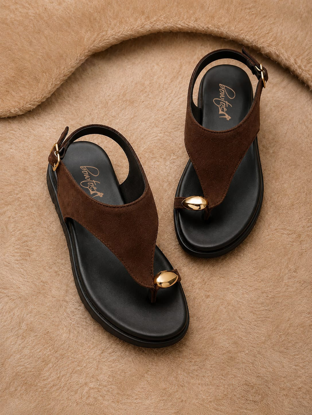 Sia Flats - Maroon