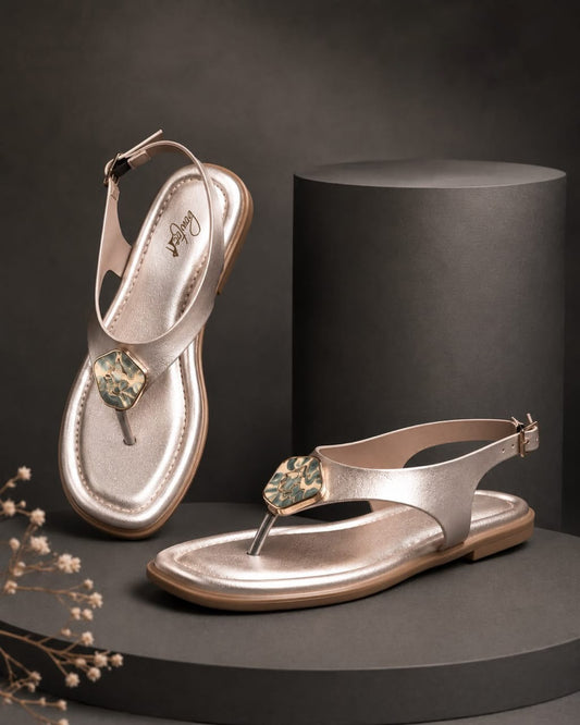 Sia Flats - Rose Gold