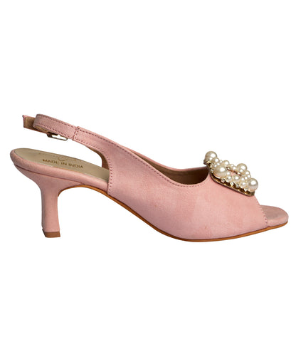 Pearl Heels - Pink