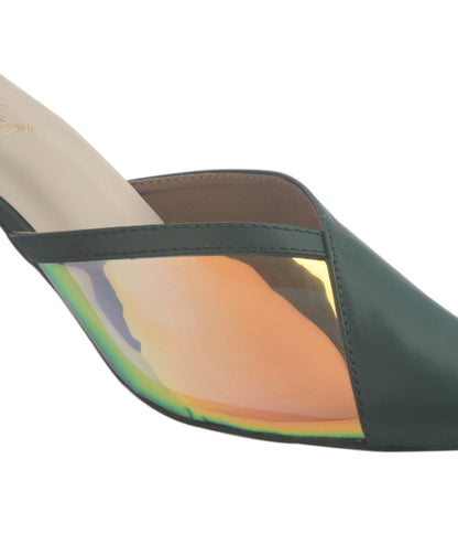 Reflector Heels - Green