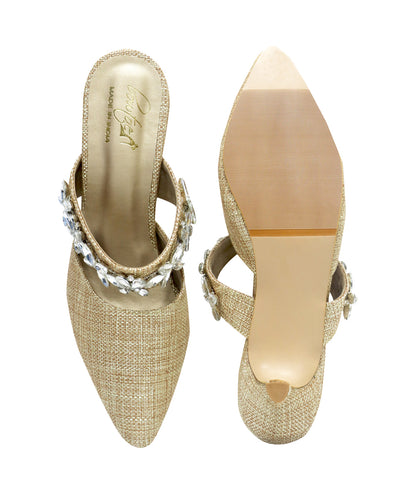 Sara Heels - Beige