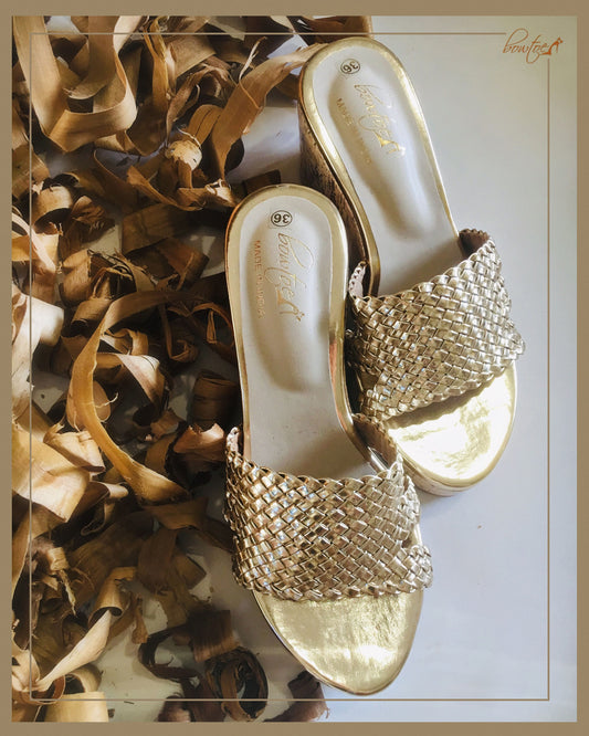 Signora Wedges - Gold