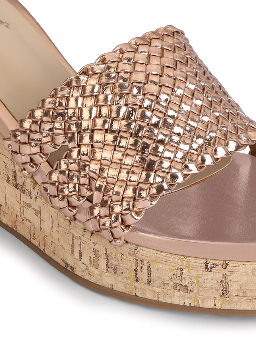 Signora Wedges - Rose Gold