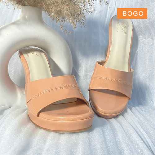 Summer Wedges - Beige