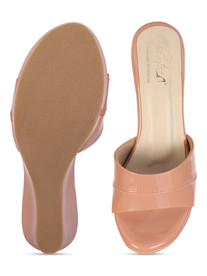 Summer Wedges - Dusty Rose