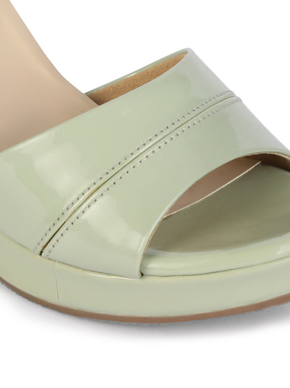 Summer Wedges - Mint Green