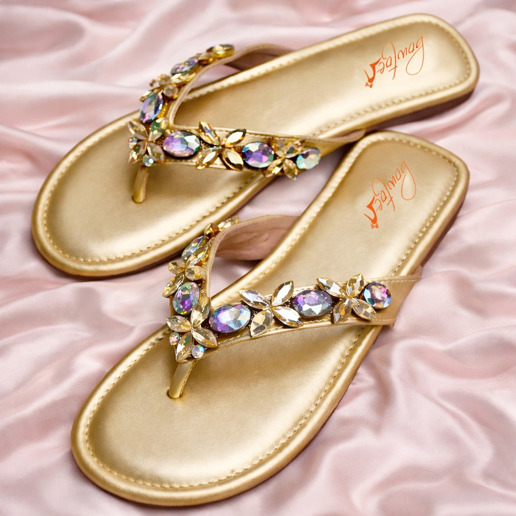 Crystal Flats - Gold