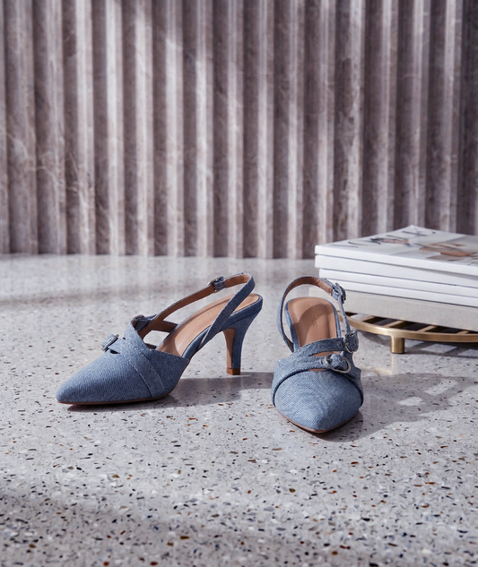 Donna Heels - Denim