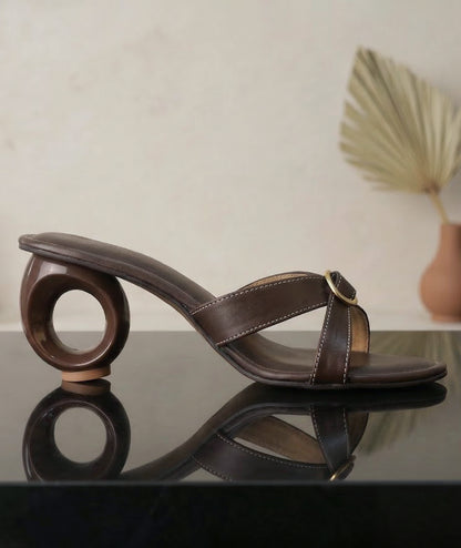 Bon Bon Heels - Brown